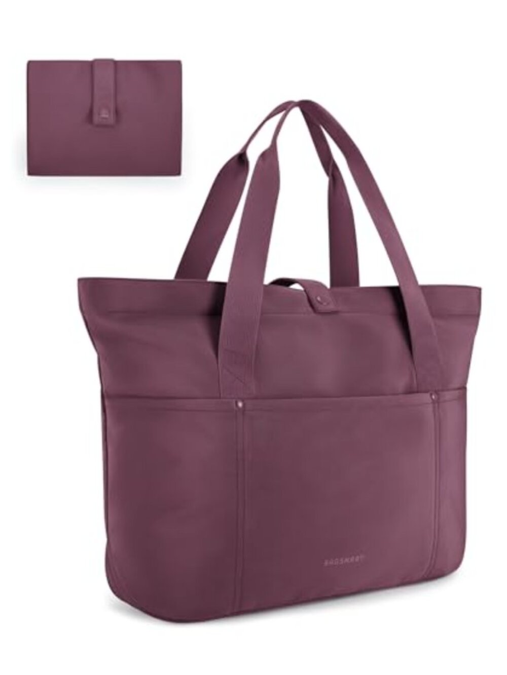 Large Foldable Tote Bag Water Repellent Shoulder Bag Top Handle Travel Work